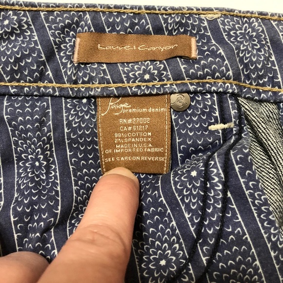 Paige Premium Denim Laurel Canyon Lowrise Bootcut - Picture 8 of 8